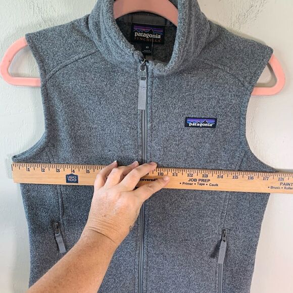 Patagonia Classic Synchilla  Grey zip vest size XS - Picture 13 of 13